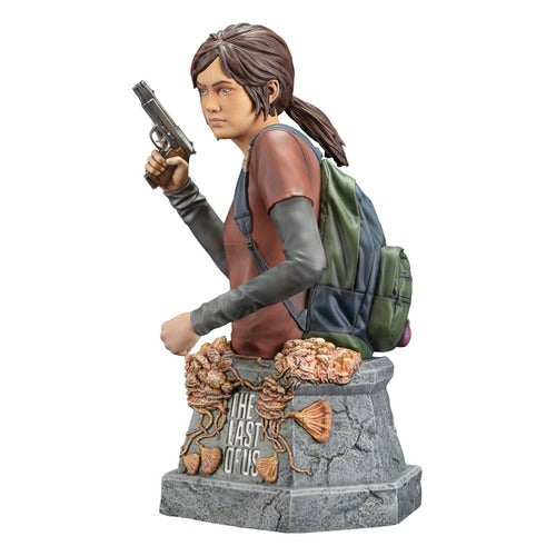 The Last of Us buste Ellie with Handgun Bust 19 cm