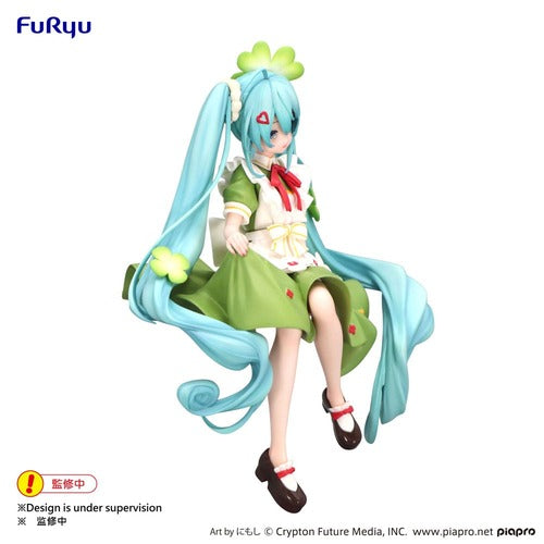 Hatsune Miku statuette PVC Noodle Stopper Flower Fairy Clover 15 cm