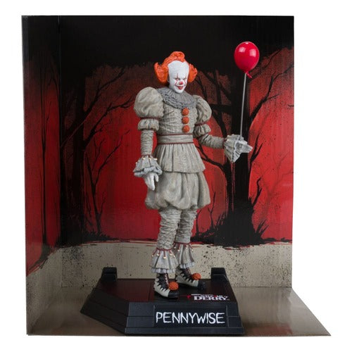 Welcome to Derry statuette PVC Movie Maniacs Pennywise (Gold Label) 16 cm