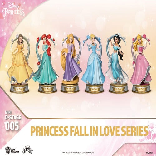 Disney assortiment statuettes Mini Diorama Stage Princess Fall In Love Series 12 cm (6)