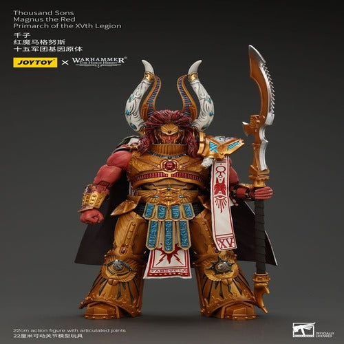 Warhammer The Horus Heresy figurine 1/18 Thousand sons Magnus the Red Primarch of the XVth Legion 12 cm
