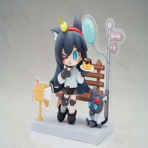 Arknights statuette PVC Dessert Time Series Q-figure Blaze 11 cm