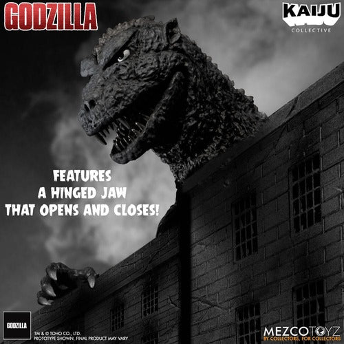 Godzilla (1954) Kaiju Collective Actionfigur Godzilla - Black & White Edition 20 cm