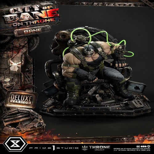 DC Comics Throne Legacy Collection Statue 1/4 Batman Bane on Throne Deluxe Bonus Version 61 cm