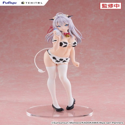 Alya Sometimes Hides Her Feelings in Russian statuette PVC Tenitol Tall Alya Cow Costume Ver. 29 cm