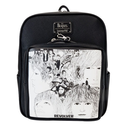The Beatles by Loungefly Mini-Rucksack Revolver Album with Record Pouch