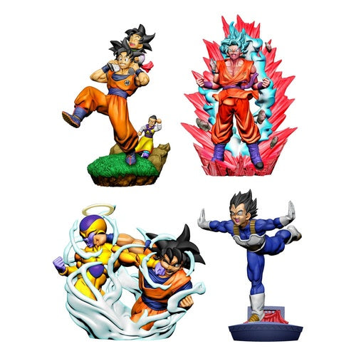 Dragonball Super Dracap pack 4 trading figures Re: Birth Limit Breaking Ver. 8 cm