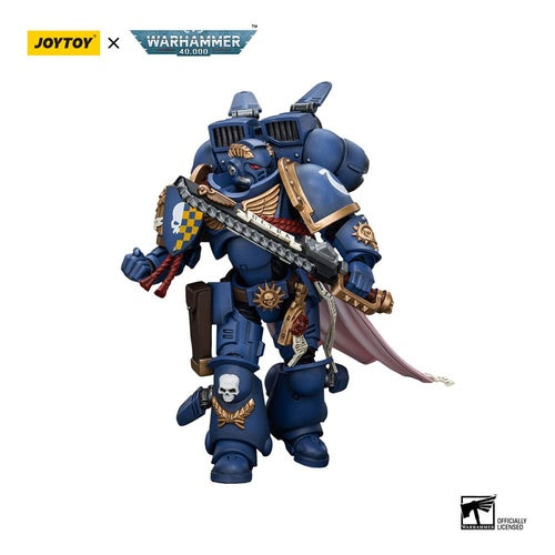 Warhammer 40k Actionfigur 1/18 Ultramarines Captain With Jump Pack 12 cm
