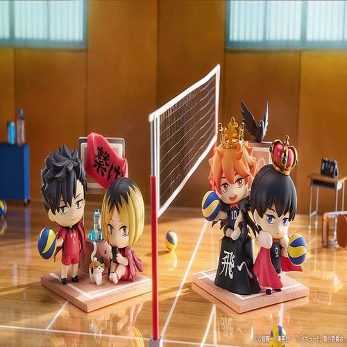 Haikyu!! Minifiguren Qset 2er-Pack Tetsuro Kuroo & Kenma Kozume 9 cm