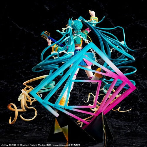 Hatsune Miku statuette PVC 1/7 Japan Tour 2023 Thunderbolt 32 cm