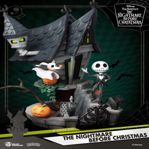 L´étrange Noël de Mr. Jack diorama PVC D-Stage Jack's Haunted House 15 cm