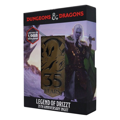 Dungeons & Dragons Metallbarren 35th Anniversary Legend of Drizzt Limited Edition