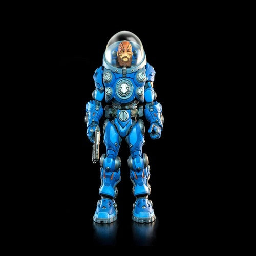 Cosmic Legions: OxKrewe Book One Thraxxon figurine Vellok Speer (Deluxe)