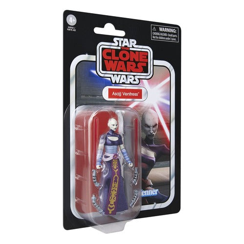 Star Wars: The Clone Wars Vintage Collection Actionfigur Asajj Ventress 10 cm