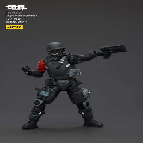 Battle For the Stars figurine Fear XS-01 Night Raid type-Pilot 12 cm
