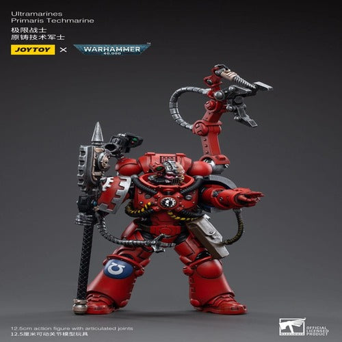 Warhammer 40k figurine 1/18 Ultramarines Primaris Techmarine 12 cm
