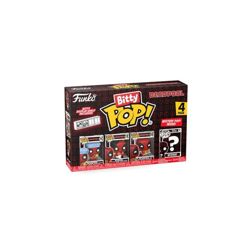 Deadpool Bitty POP! Vinyl Figuren 4er-Pack Bathtime 2,5 cm