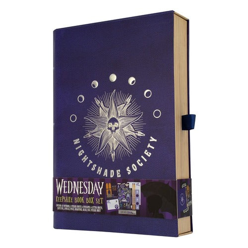 Wednesday set de papeterie Nightshade Book