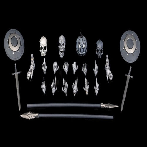 Graveyard Skeletons pack 4 figurines