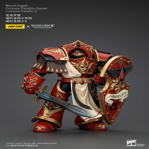 Warhammer The Horus Heresy figurine 1/18 Blood Angels Crimson Paladins Squad Crimson Paladin 3 14 cm