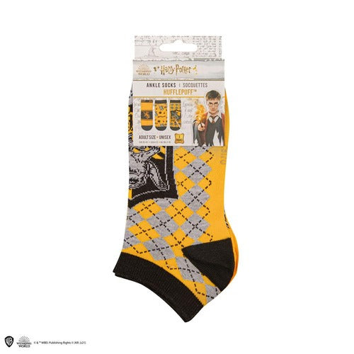 Harry Potter pack 3 paires de socquettes Hufflepuff