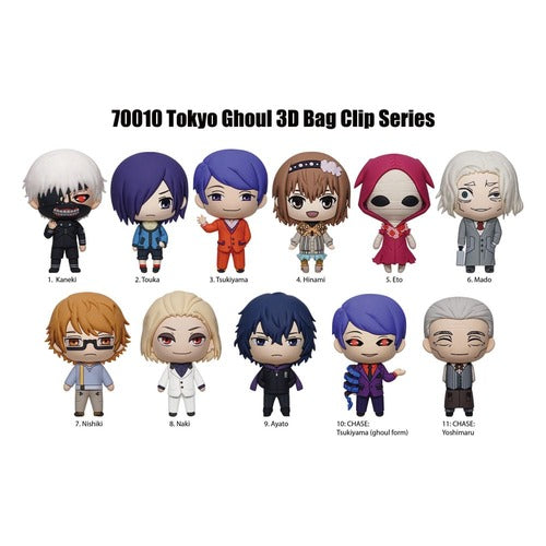 Tokyo Ghoul présentoir porte-clés sac à dos 3D Series 2 (24)
