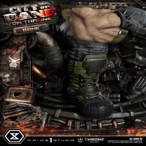 DC Comics Throne Legacy Collection Statue 1/4 Batman Bane on Throne Deluxe Bonus Version 61 cm