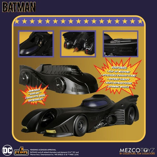Batman (1989) véhicule 5 Points Batmobile
