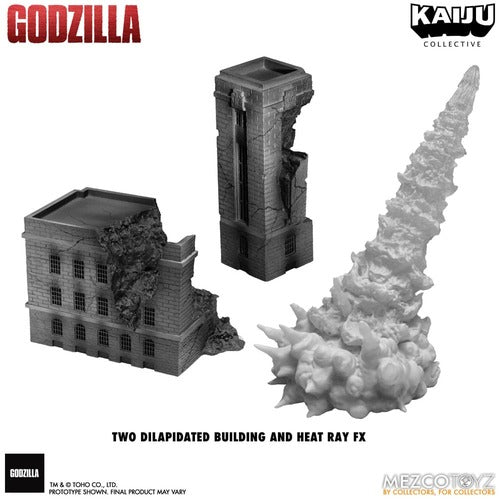 Godzilla (1954) Kaiju Collective Actionfigur Godzilla - Black & White Edition 20 cm