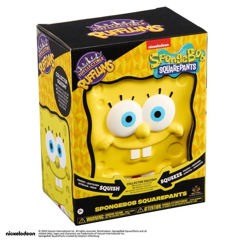 Bob l´éponge figurine anti-stress Squishy Pufflums SpongeBob 15 cm