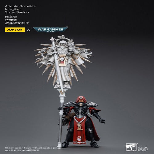 Warhammer 40k figurine 1/18 Adepta Sororitas Battle Sister Sister Saelon 10 cm