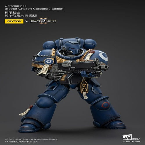Warhammer 40,000: Space Marine 2 figurine Ultramarines Brother Chairon Collectors Edition 13 cm