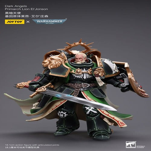 Warhammer 40k figurine 1/18 Dark Angels Primarch Lion El' Jonson 18 cm Reproduction