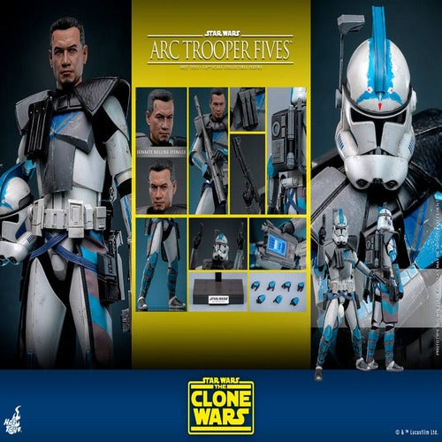 Star Wars: The Clone Wars figurine 1/6 Arc Trooper Fives 30 cm