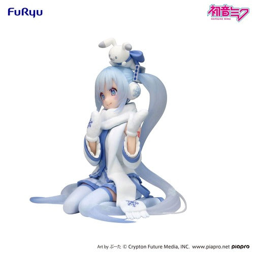 Hatsune Miku statuette PVC Noodle Stopper Snow Miku Sky Town 10th Ver. 10 cm