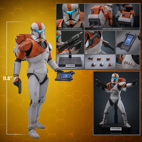 Star Wars: The Clone Wars figurine 1/6 Clone Commando Boss Hot Toys Exclusive 30 cm