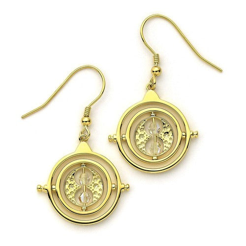 Harry Potter boucles d´oreilles Drop Retourneur de Temps (plaqué or)