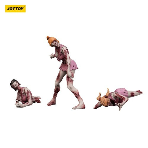 Zombie pack 3 figurines Dark Source Cheer Leaders 8 cm
