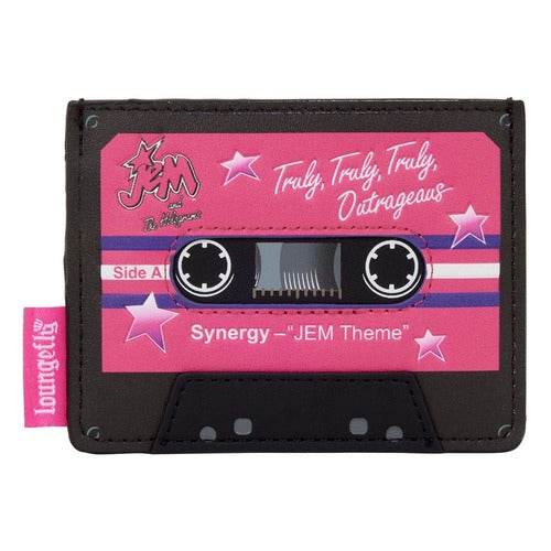Hasbro by Loungefly étui pour carte de transport Jem and the Holograms Cassette