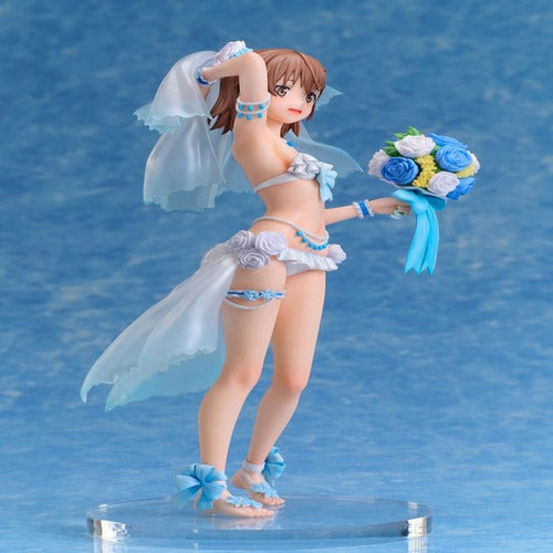 A Certain Scientific Railgun T statuette PVC 1/7 Mikoto Misaka Wedding Swimsuit Ver. 25 cm