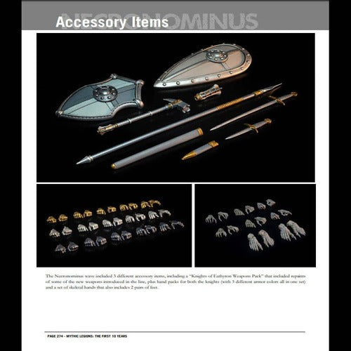 Mythic Legions: The First 10 Year livre Hardcover *ANGLAIS*