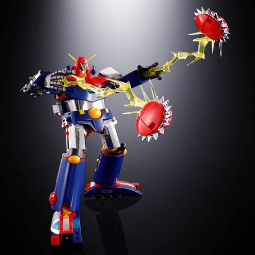 Super Electromagnetic Machine Voltes V figurine Diecast Soul of Chogokin GX50-SP Com-Battler V Chogokin 50th Anniversary Ver. 25 cm