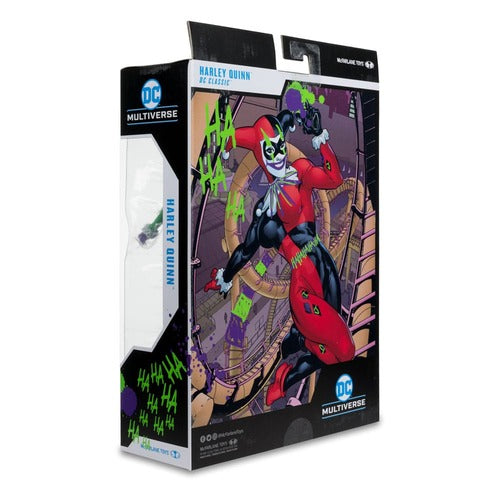 DC Multiverse figurine Harley Quinn (DC Classic) Jokerized (Gold Label) 18 cm