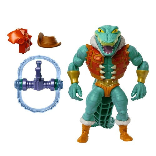 MOTU x TMNT: Turtles of Grayskull figurine Deluxe Leatherhead 14 cm