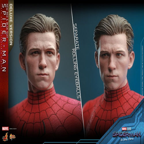 Spider-Man: No Way Home figurine Movie Masterpiece 1/6 Spider-Man (New Red and Blue Suit) (Deluxe Version) 28 cm