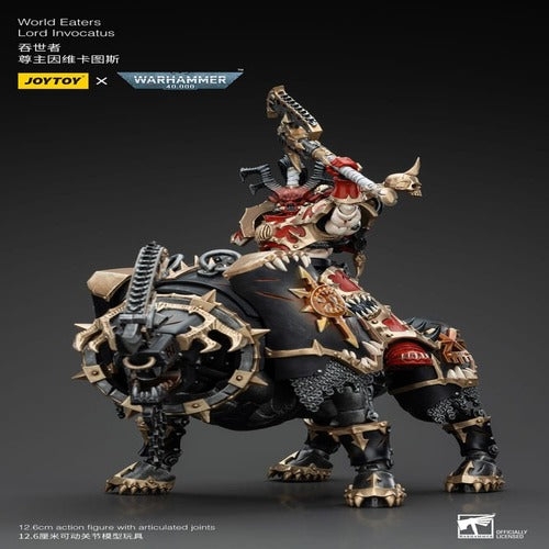 Warhammer 40k figurine 1/18 World Eaters Lord Invocatus 13 cm