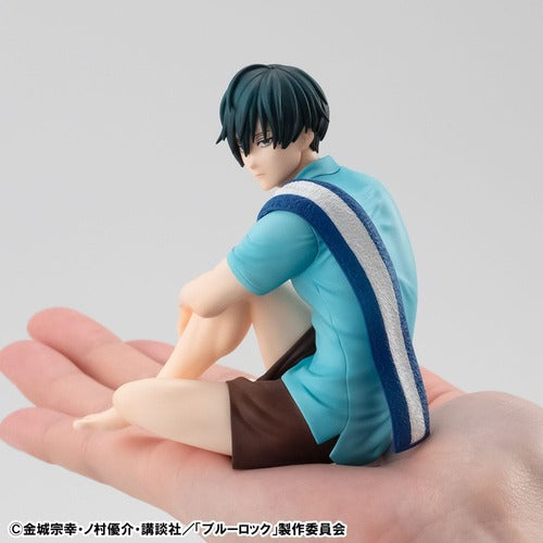 Blue Lock G.E.M. Series statuette PVC Rin Itoshi Palm Size 9 cm