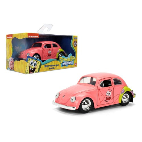 Bob l'éponge Véhicule 1/32 1959 VW Beetle Patrick