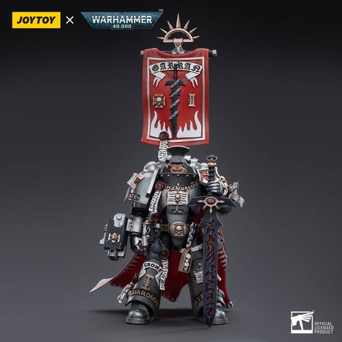 Warhammer 40k figurine 1/18 Grey Knights Castellan Crowe 12 cm