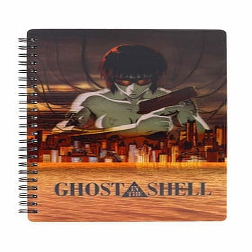 Ghost in the Shell cahier effet 3D City